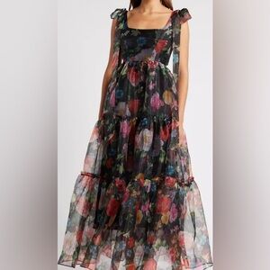 Chelsea28 Elegant Black Blouse